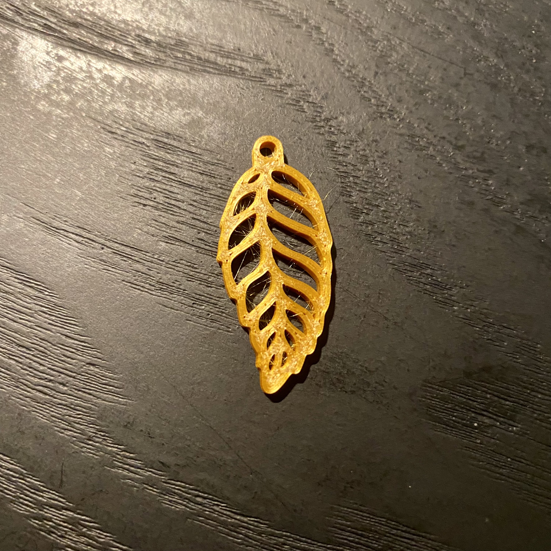 Miniatura 2 do modelo 3D Leaf earrings