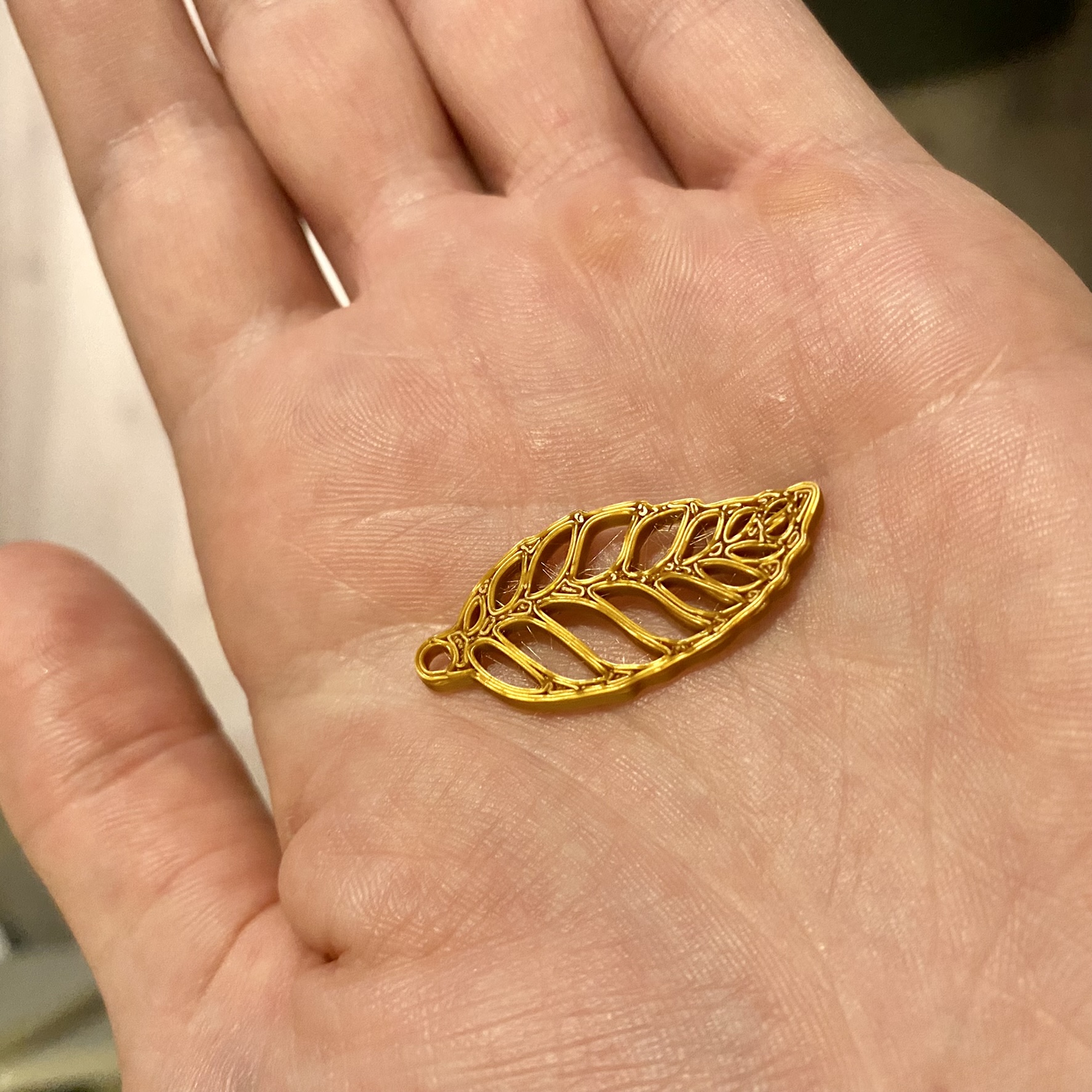 Leaf earrings