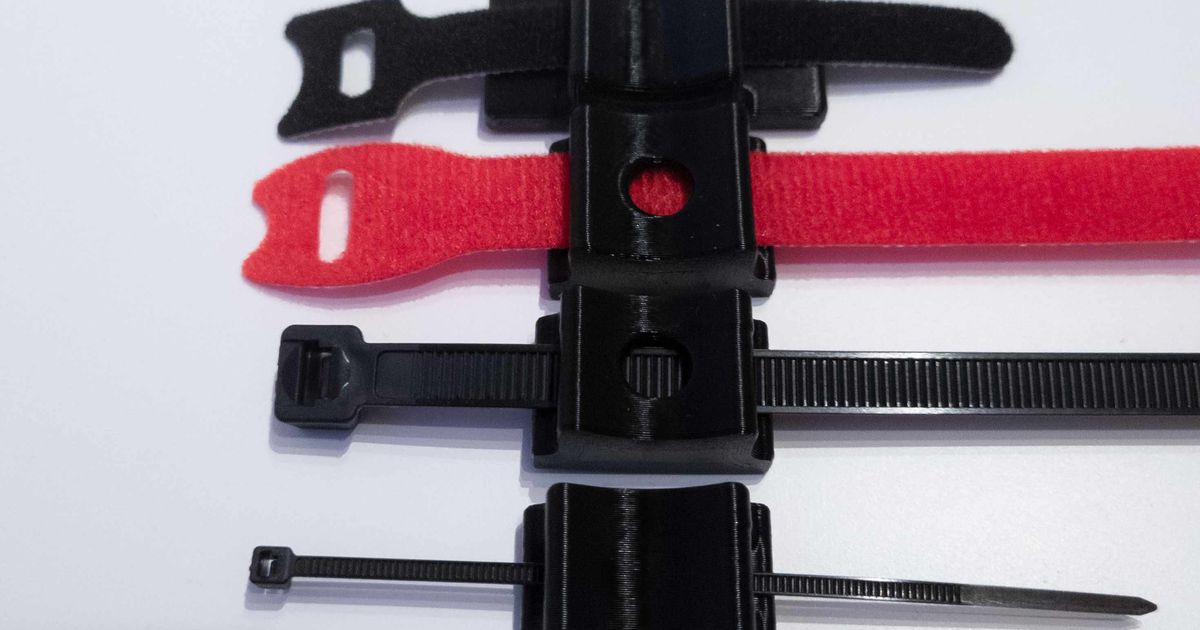 Collection of Cable Tie Holder and Velcro Strap by TORX1 Download