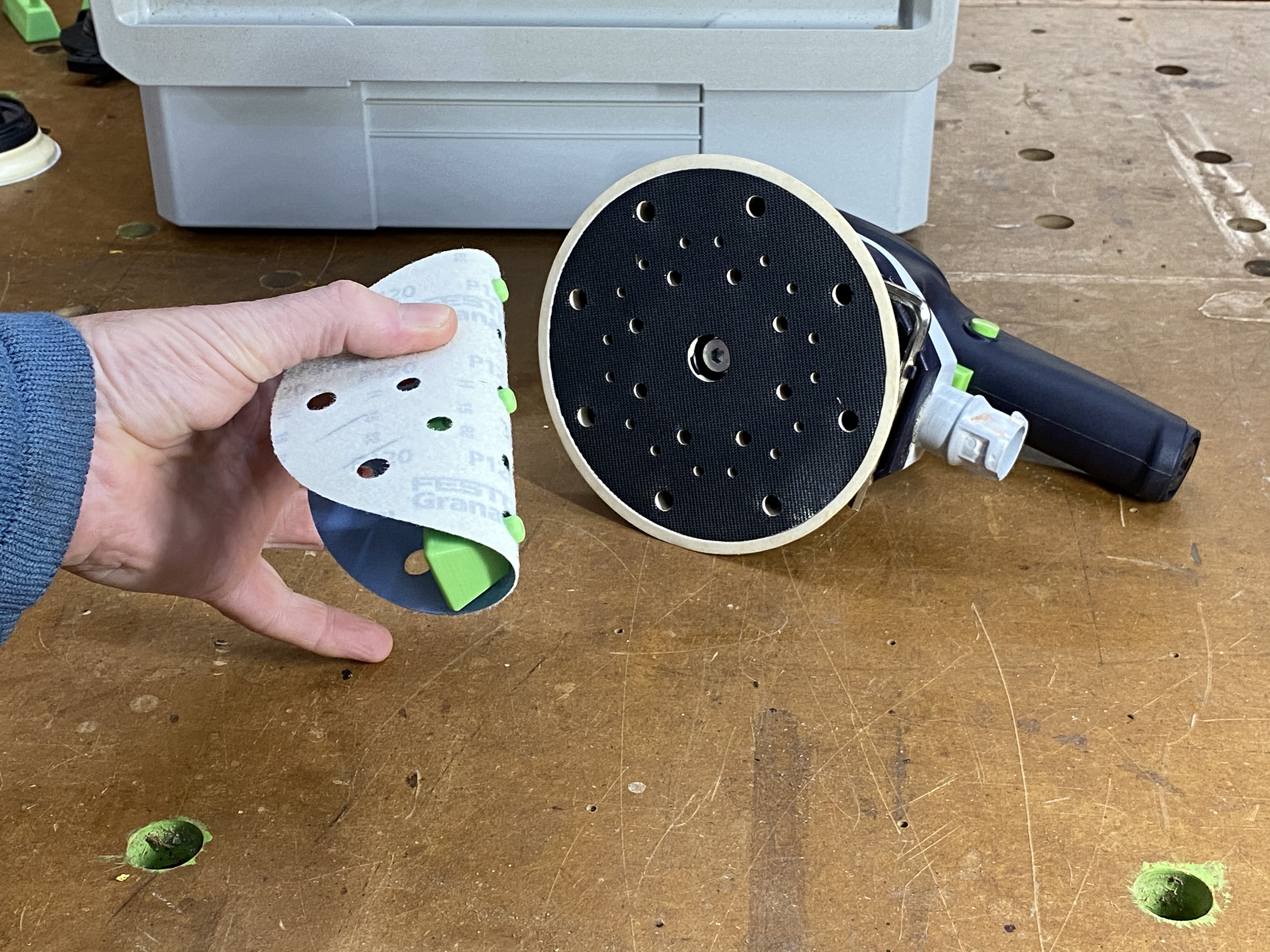 Miniatura 3 do modelo 3D Festool sander disk alignment tools