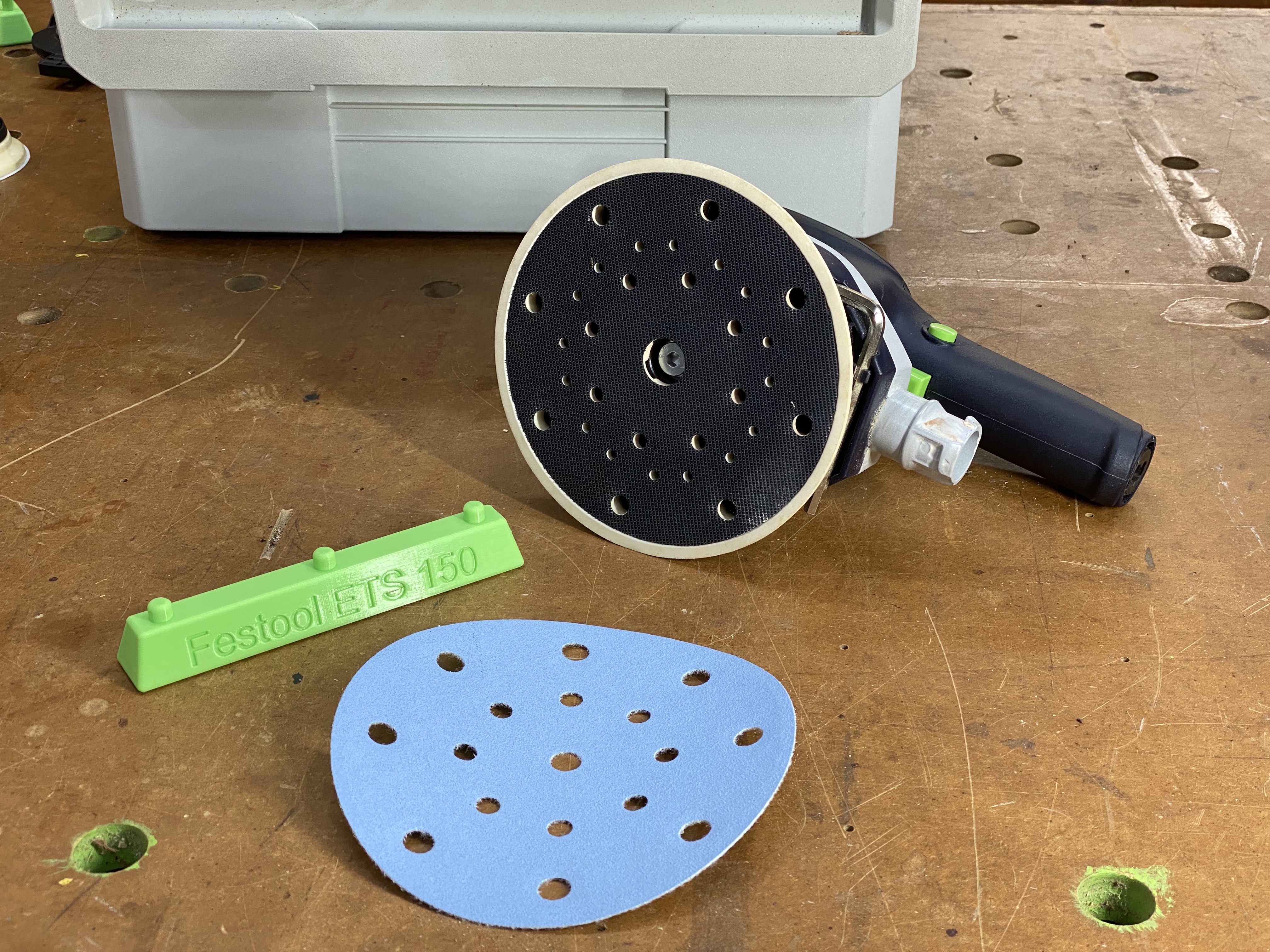 Miniatura 4 do modelo 3D Festool sander disk alignment tools