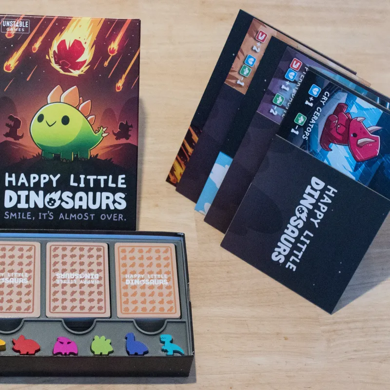 Happy Little Dinosaurs board game insert by CamCam, Download free STL  model