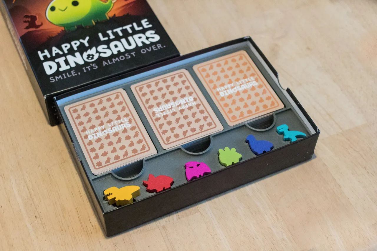Happy Little Dinosaurs inlay by TheNewRow, Download free STL model
