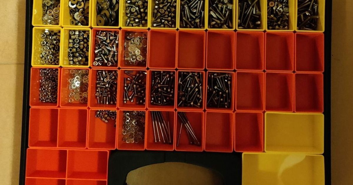 Free STL file Small Stanley Organizer Containers 🤏・3D printer