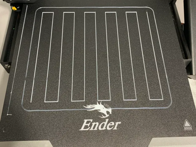 Bed Leveling Stripes Test