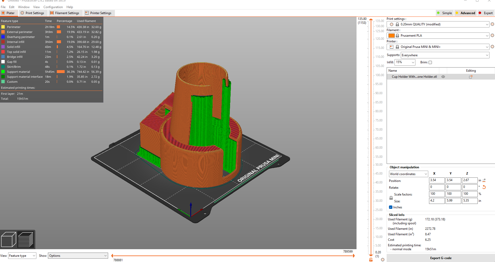 Cup Holder Expander by Asher_42 Download free STL model