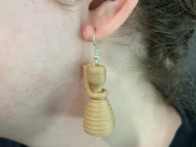 Rocket Engine Earring