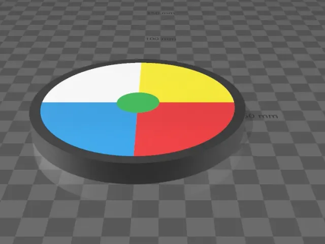 Medicine Wheel Coaster