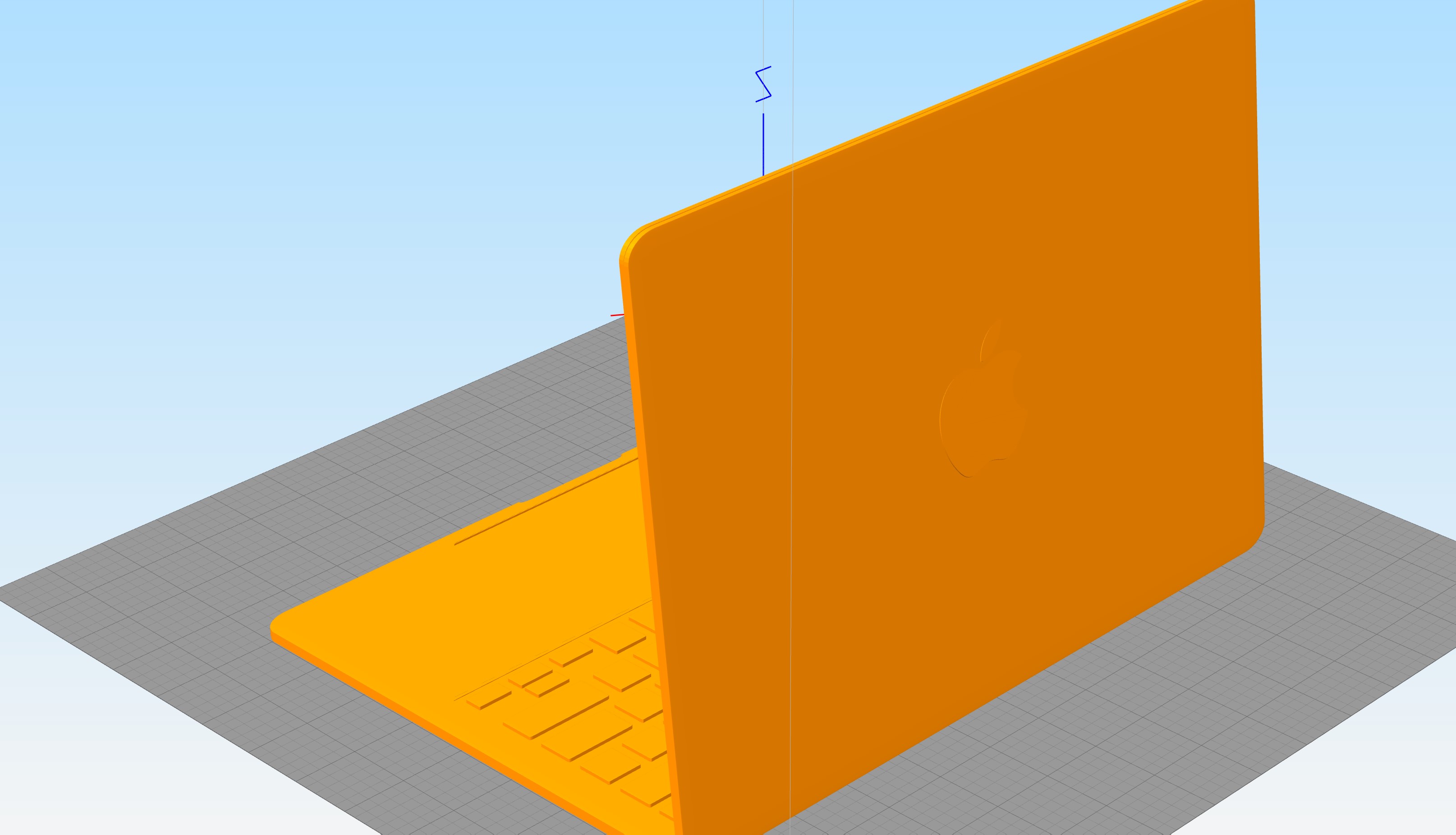 Laptop / Imac Model - Prop by Viridian | Download free STL model ...