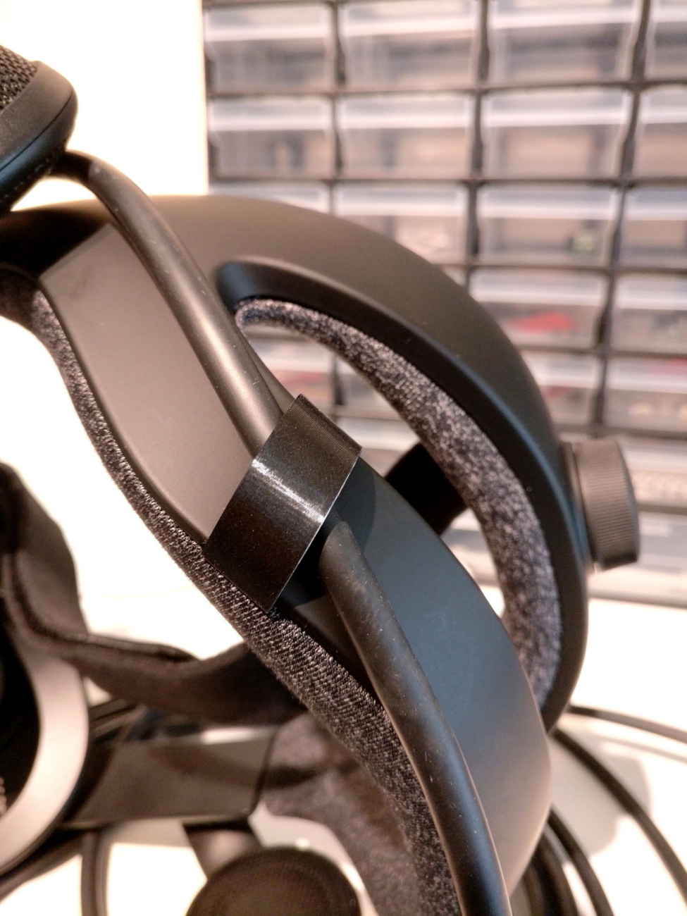 Valve Index Rear Cable/Wire Clip by PeaKay Download free STL model