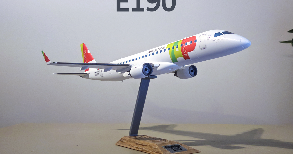 J-AIR EMBRAER E190 模型 1/100 1:100 Scale E-190 E190 AIRFRANCE BRITISH AIRWAYS Airlines