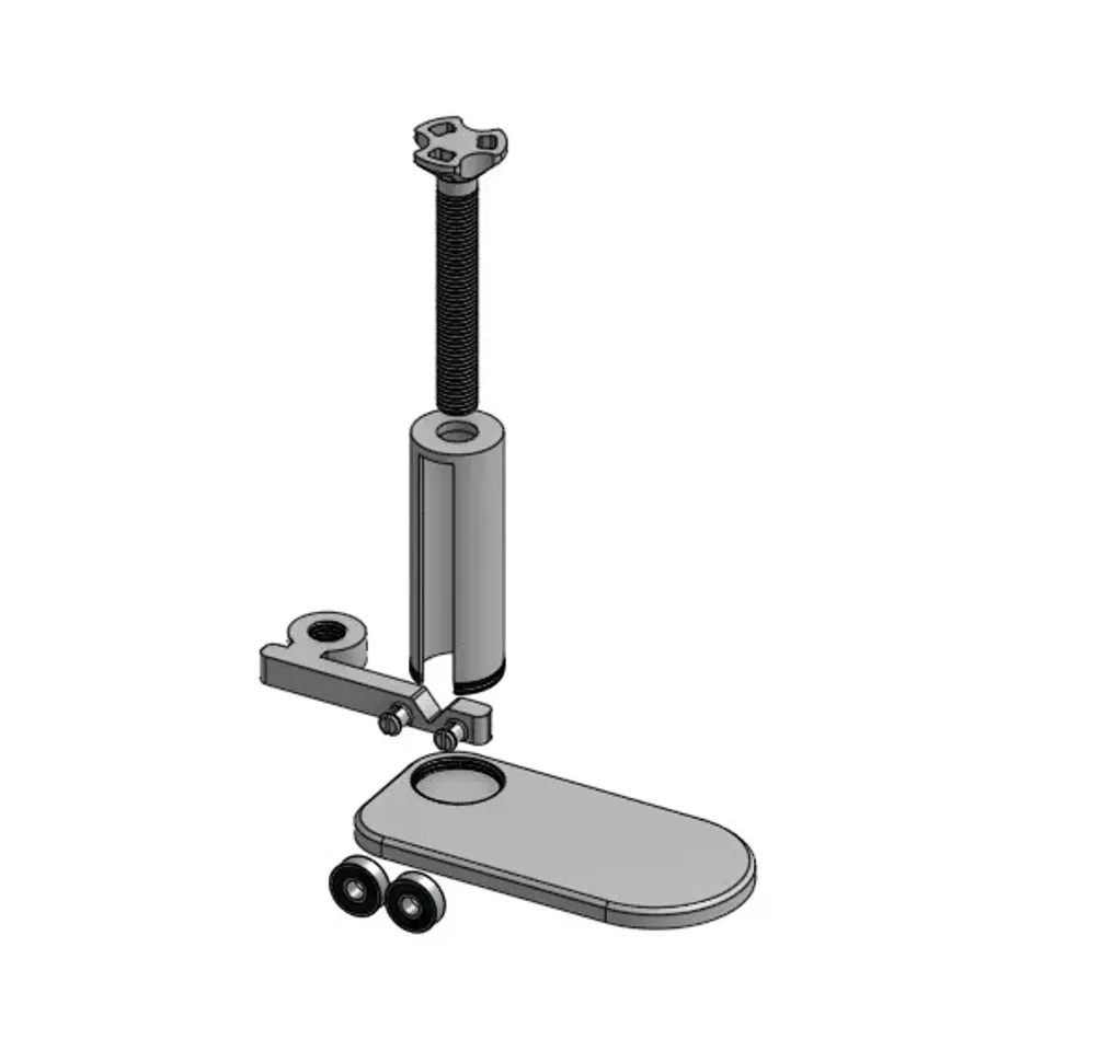 Laser Engraver Rotary Riser/Stabilizer (3D Printed or Laser Cut) by  GabrielMaker, Download free STL model