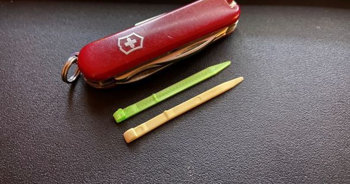 Toothpick Replacement for Small Swiss Army Knife by Sandy