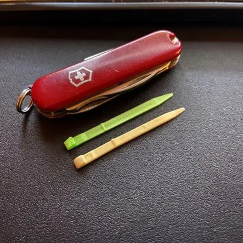 Toothpick Replacement for Small Swiss Army Knife by Sandy Wrestler Download free STL model Printables