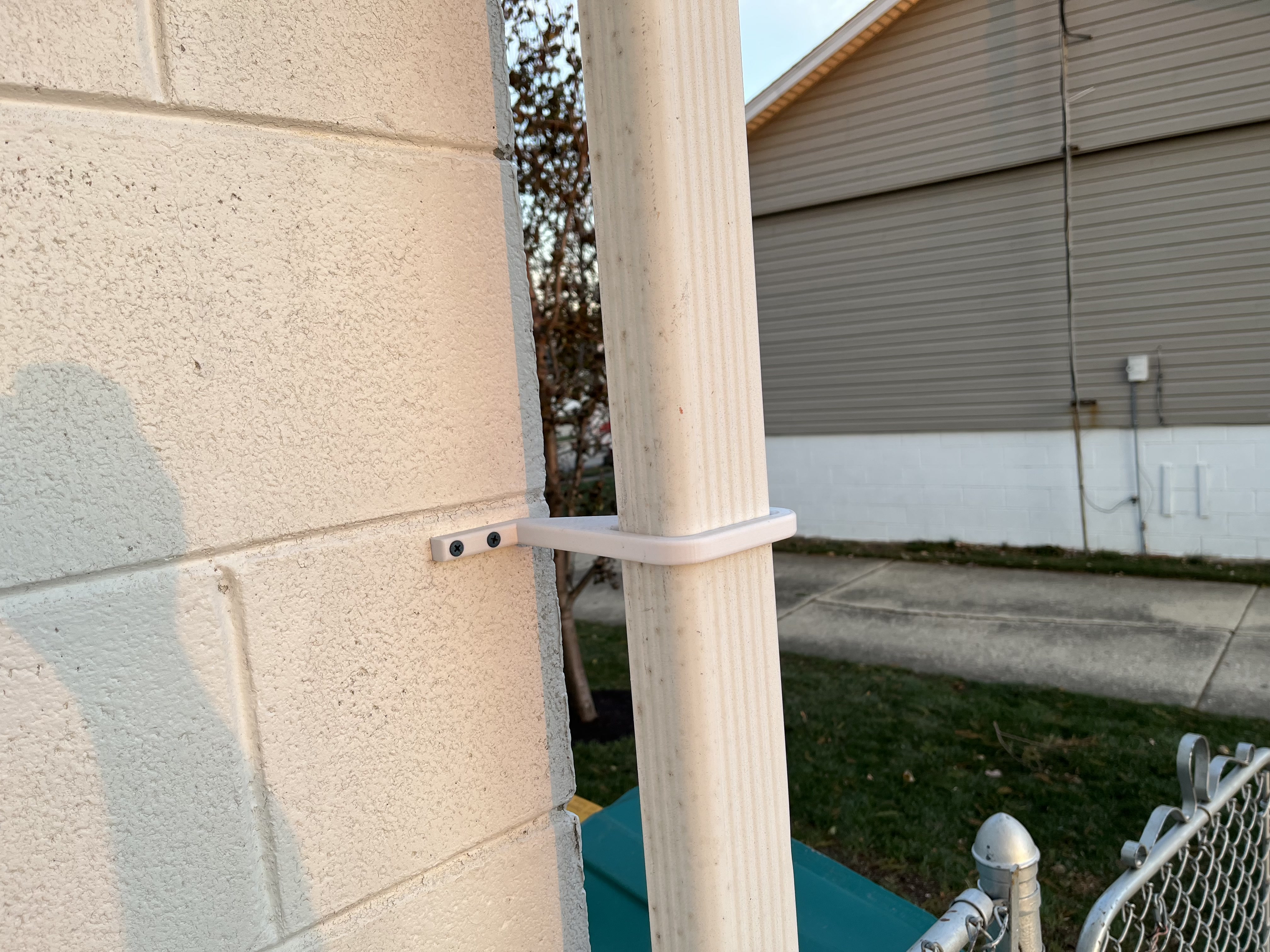 Miniatura 2 do modelo 3D Gutter Wall Support