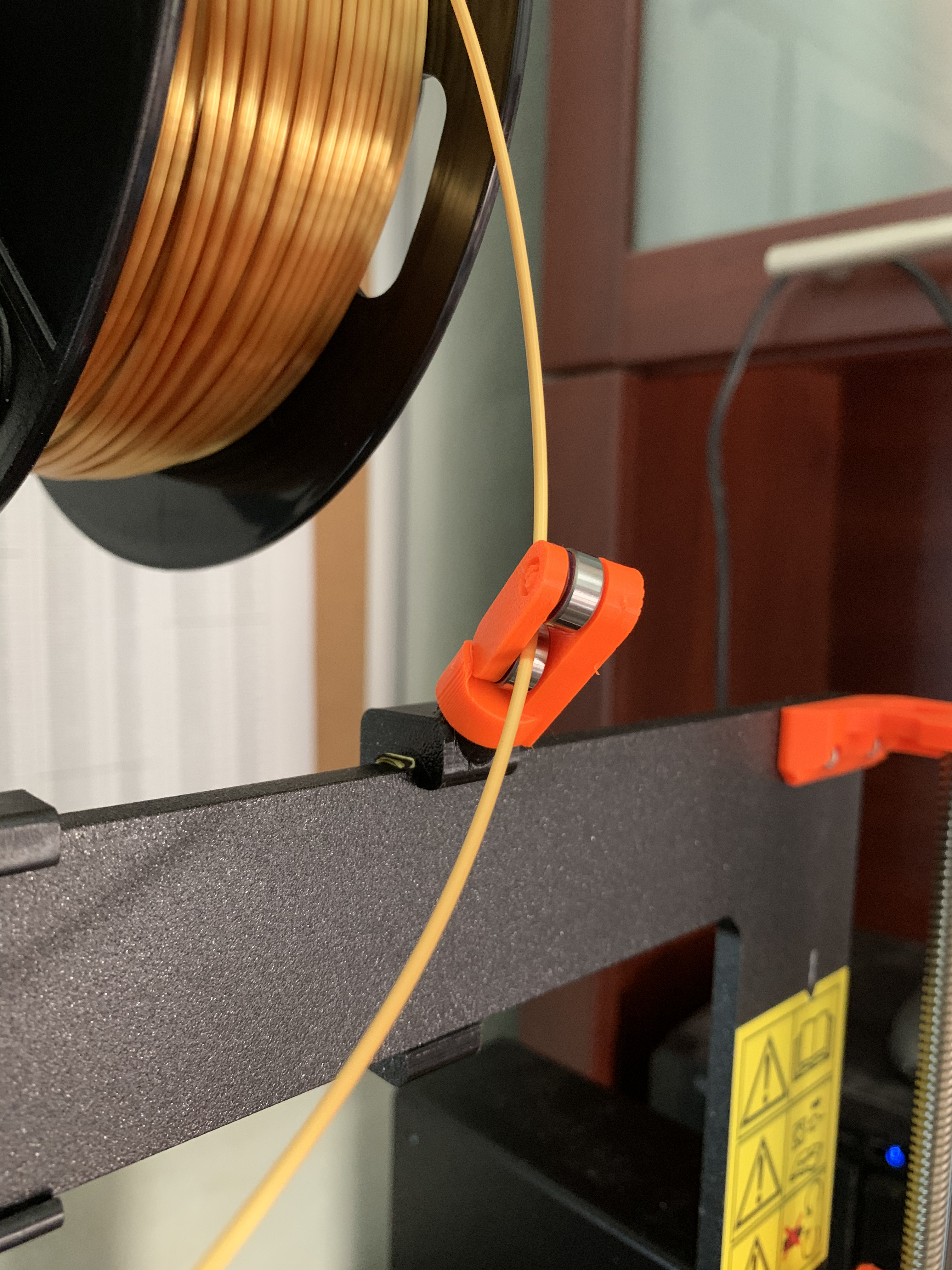 Prusa Angled Roller Filament Guide
