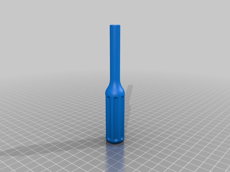 5mm nut driver handle (using nut driver from new PC build fixings) by