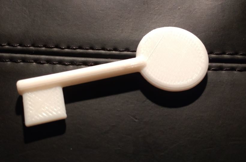 Fire Alarm Reset FP2 Key by Sagittario Download free STL model