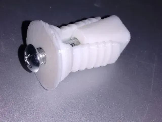 Toilet seat plug fixing