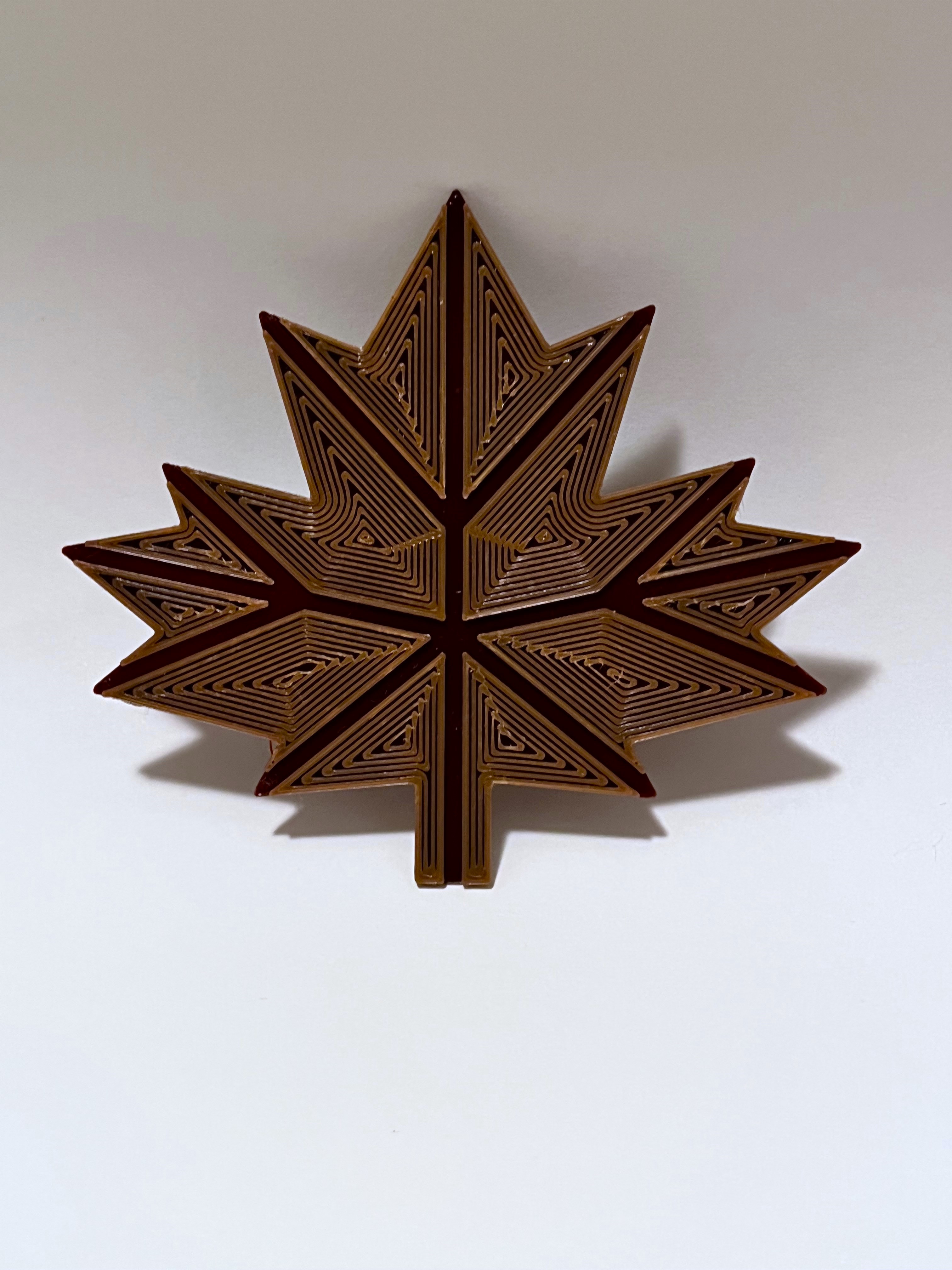 Maple Leaf Decoration