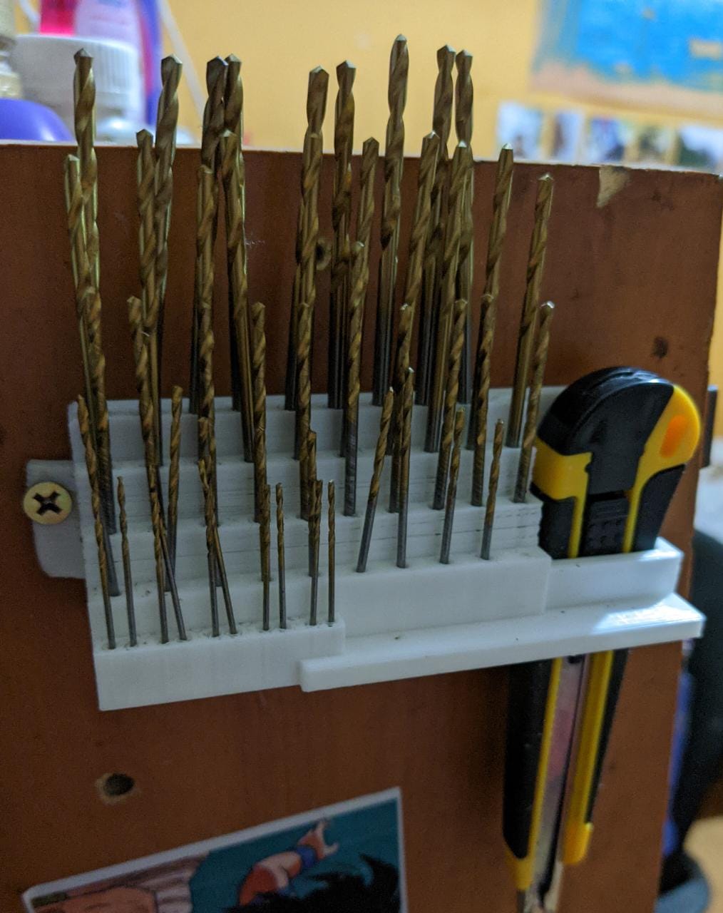 drill-organizer 50 holes by AlitaDePollo | Download free STL model ...