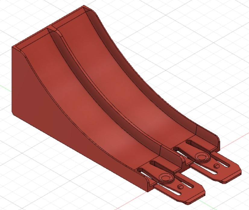 STL file hot wheels garage ramp display lift track 🥵・3D print