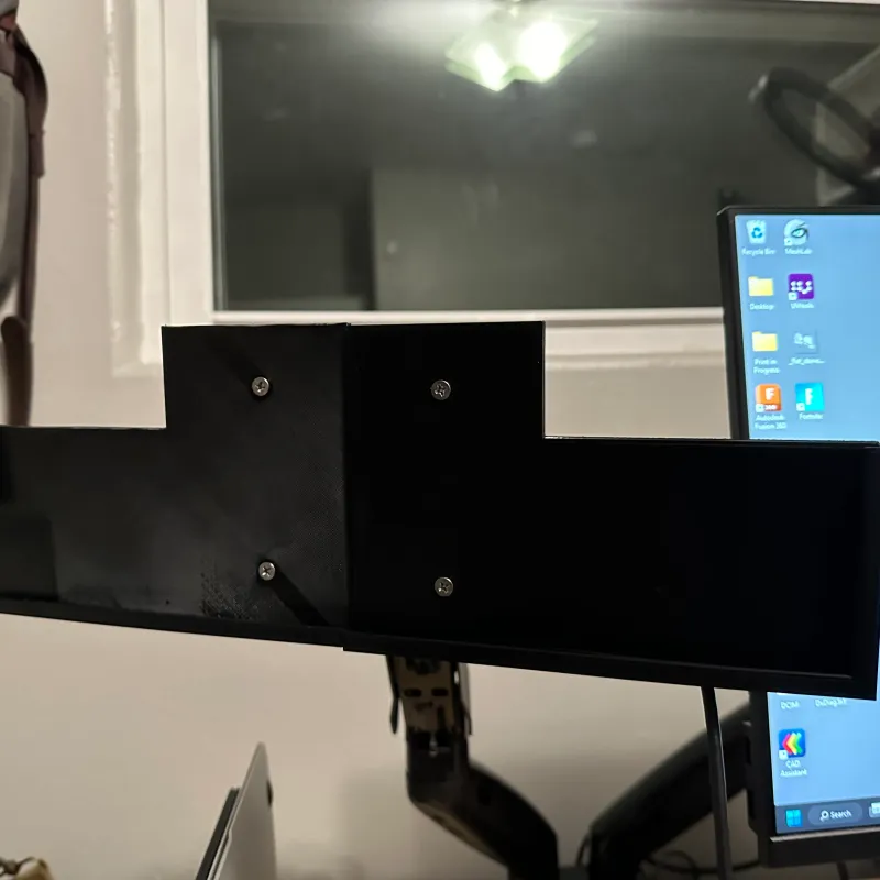 Asus ZenScreen monitor arm adapter by Zac | Download free STL 