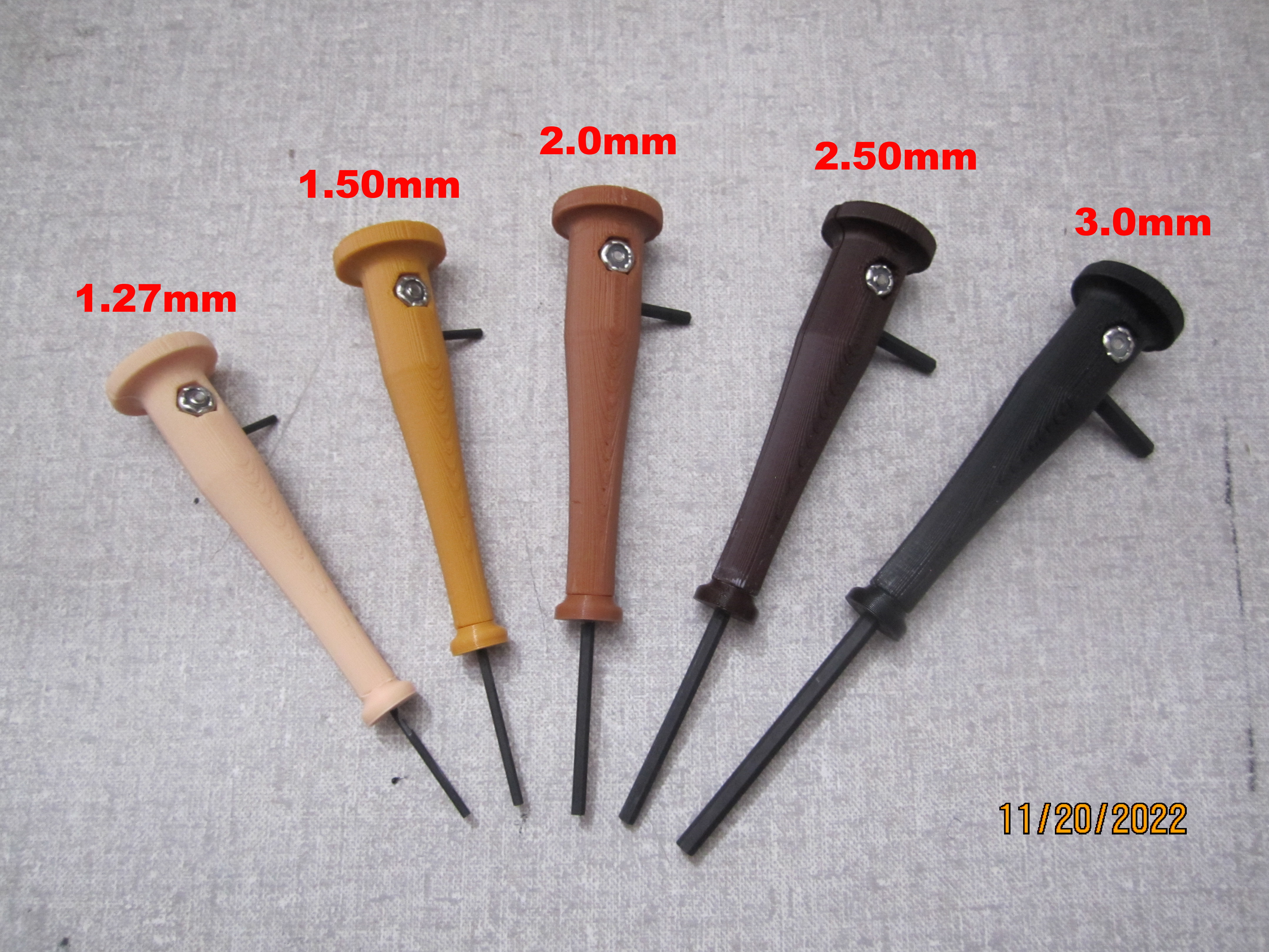 Allen Wrench Handle, T-Handle, Metric Version
