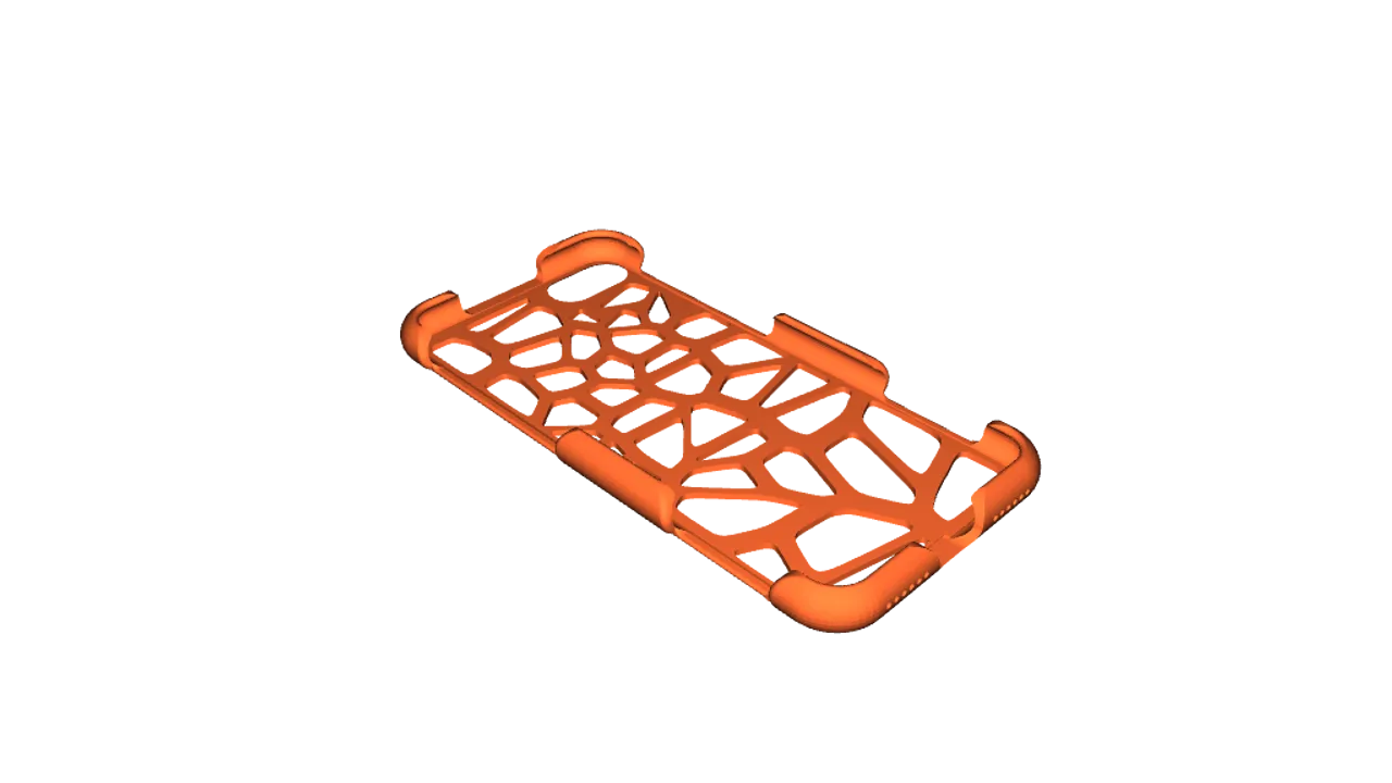 iPhone 8/SE Case - Support free voronoi designs (hard and soft versions) by  LinkDesigns | Download free STL model | Printables.com