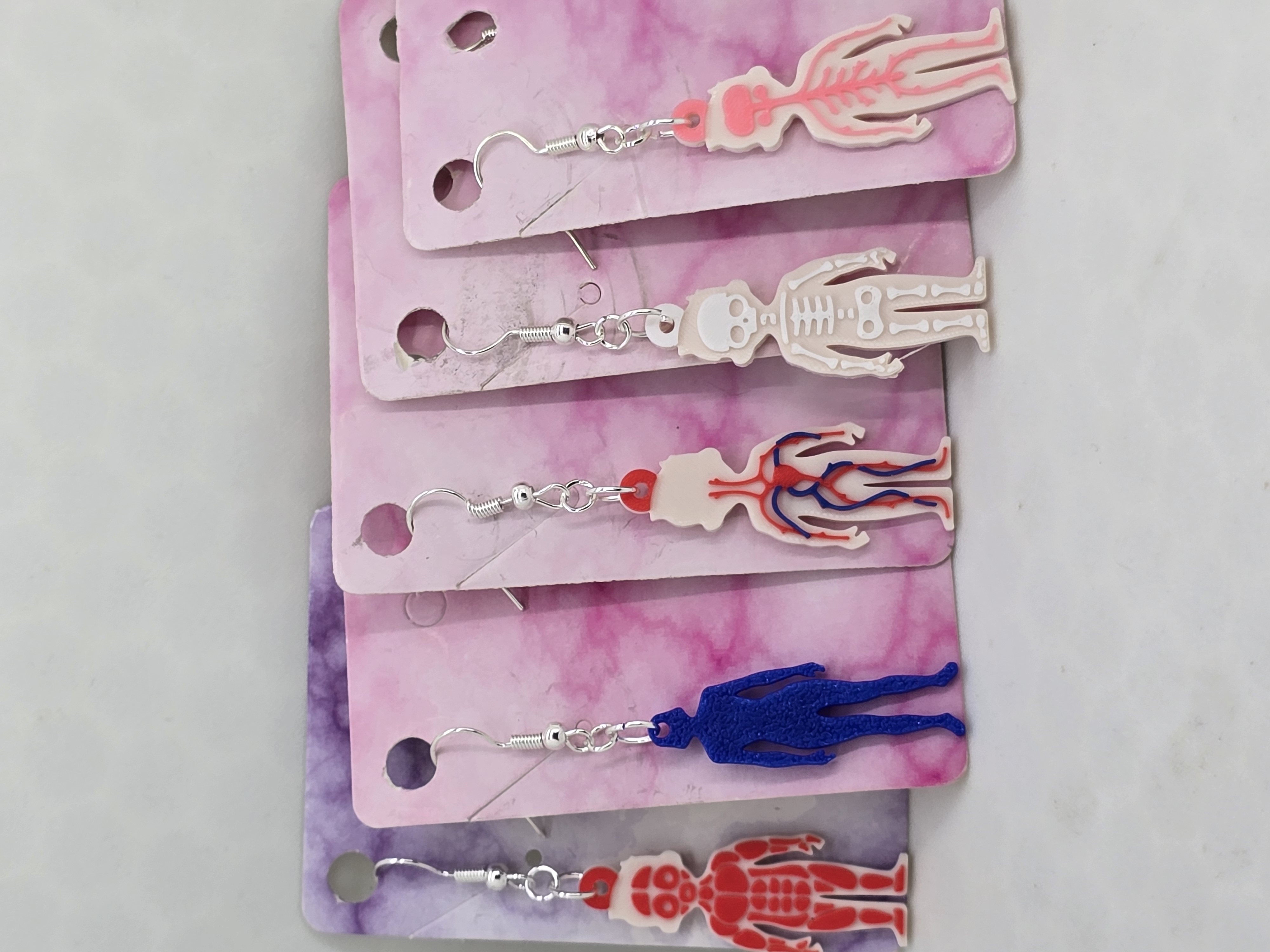 Human Body Earrings