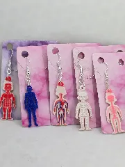 Human Body Earrings