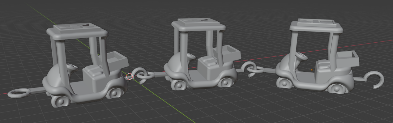 E3D Buggy train