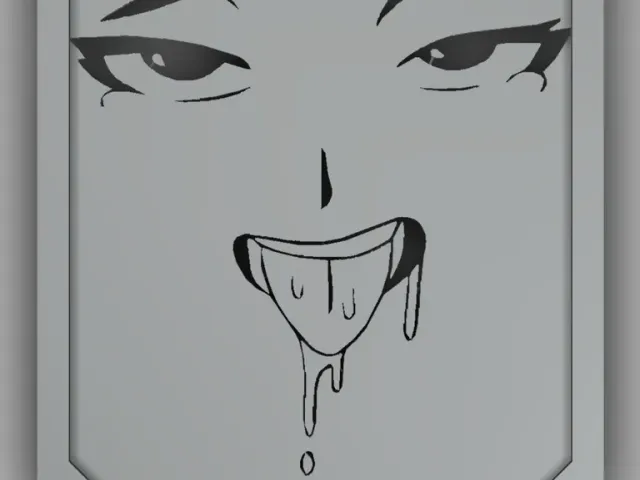 Ahegao 2D Wall Art