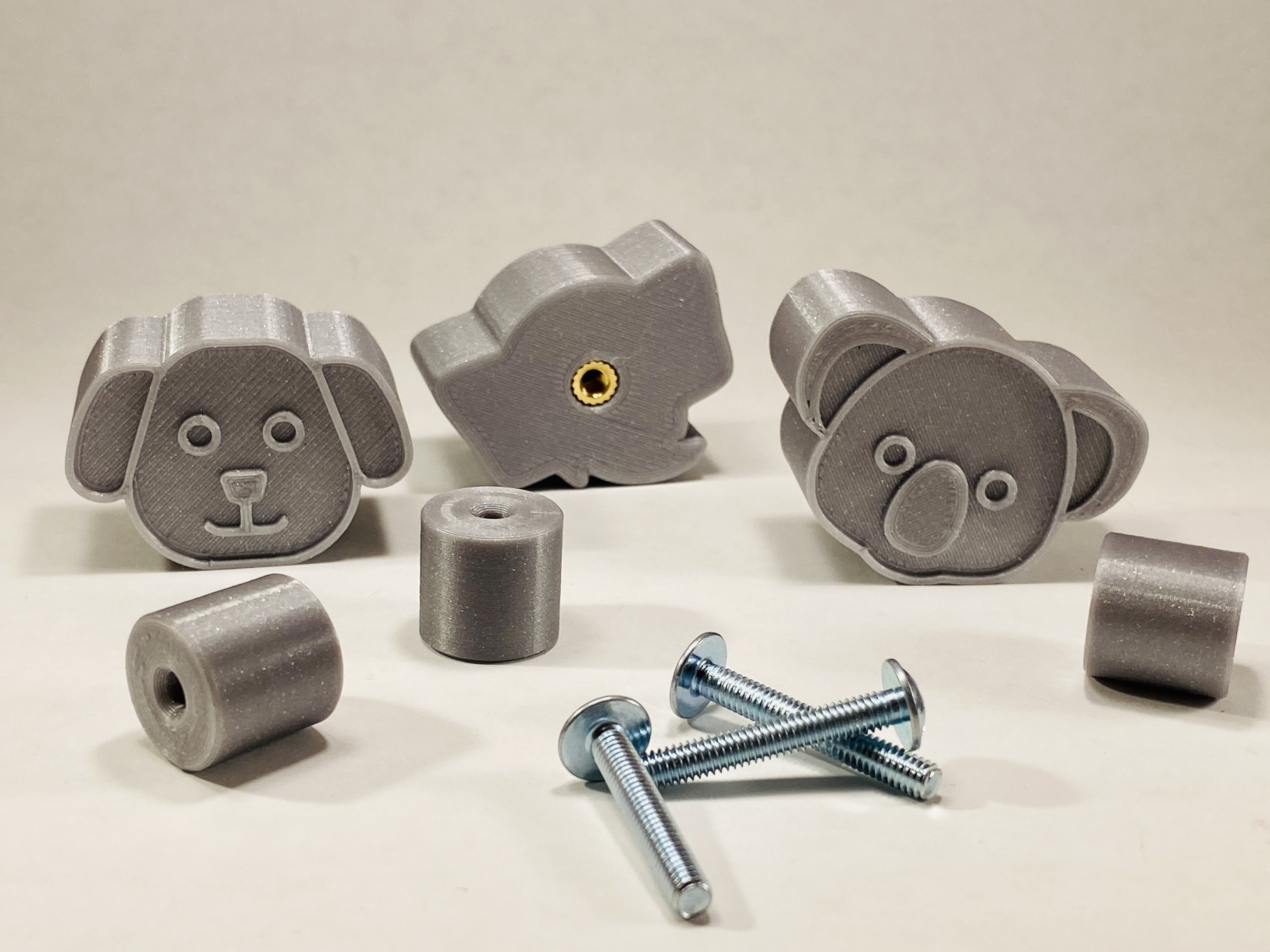 Miniatura 3 do modelo 3D Animal Cabinet-Knobs