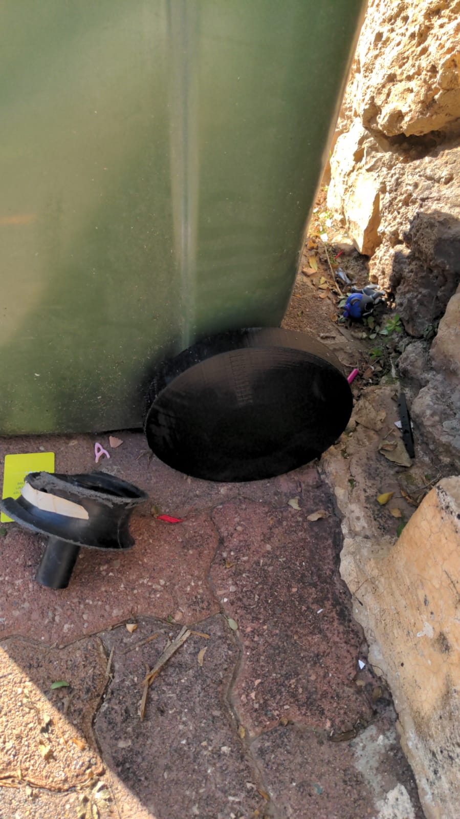green trash replacement wheel