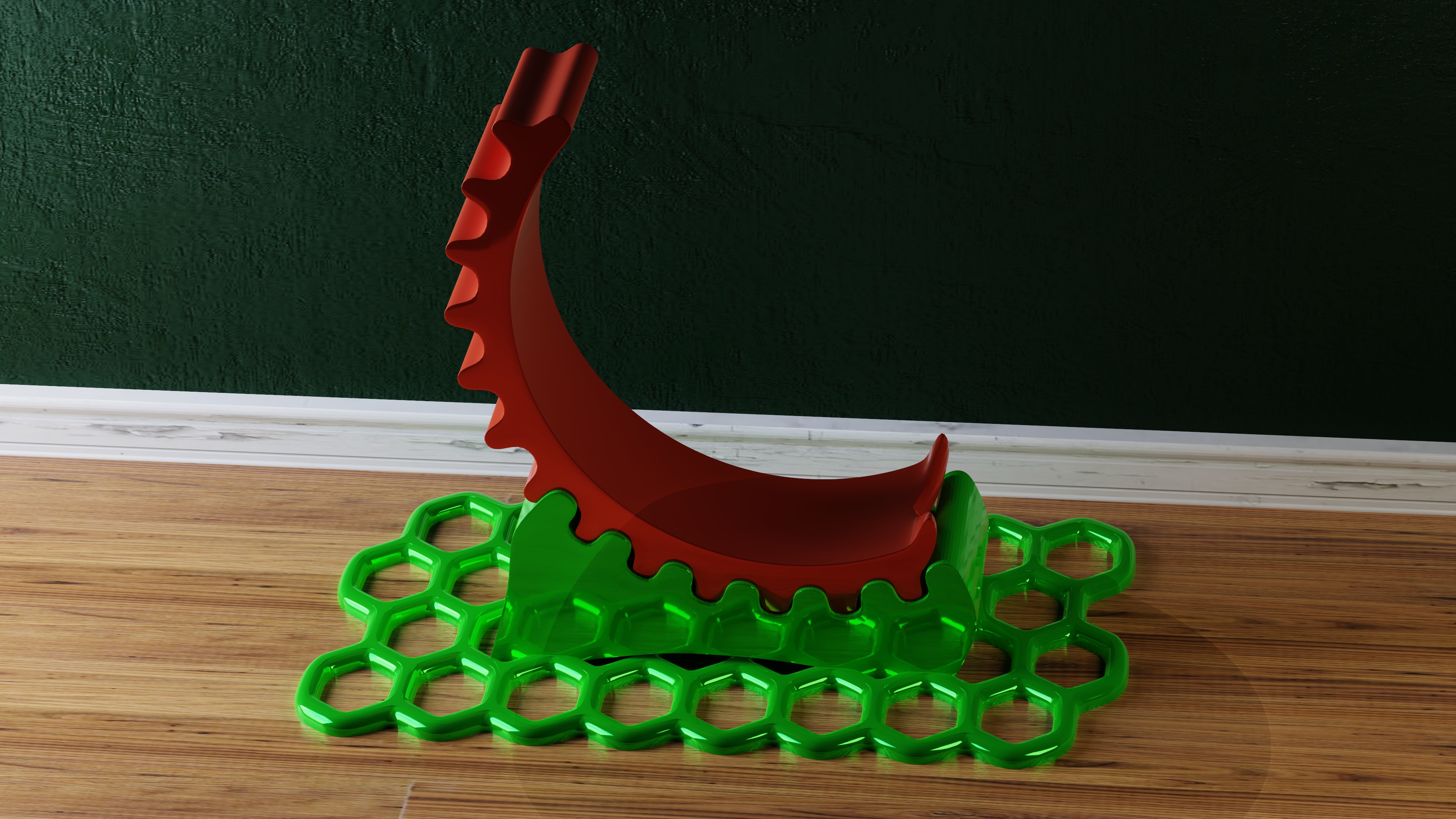 Phone Holder with large Base Plate