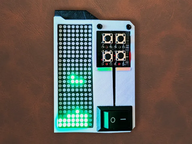 Cyberpunk Gameboy using Arduino Nano