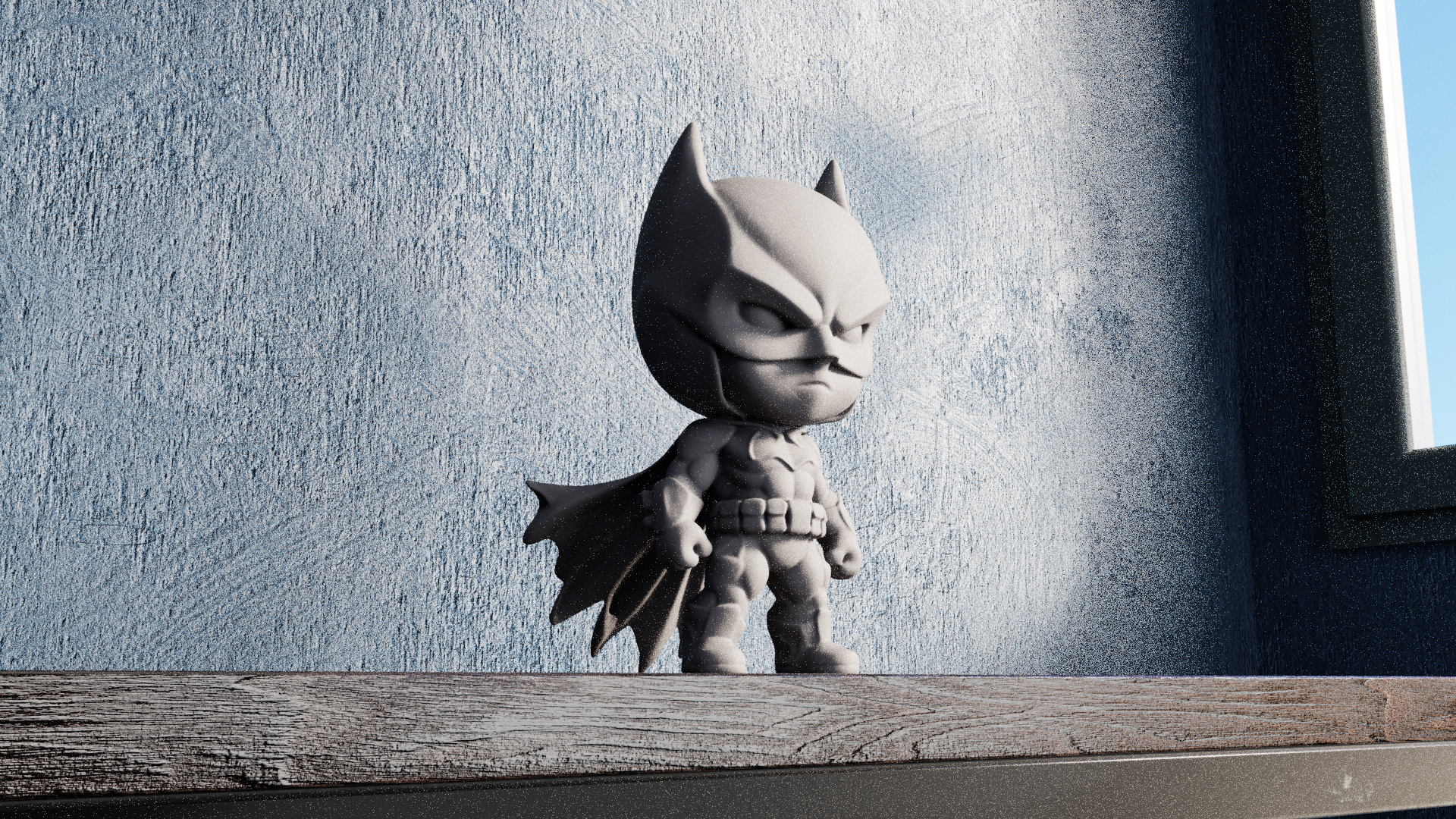 Miniatura 7 do modelo 3D Chibi Batman