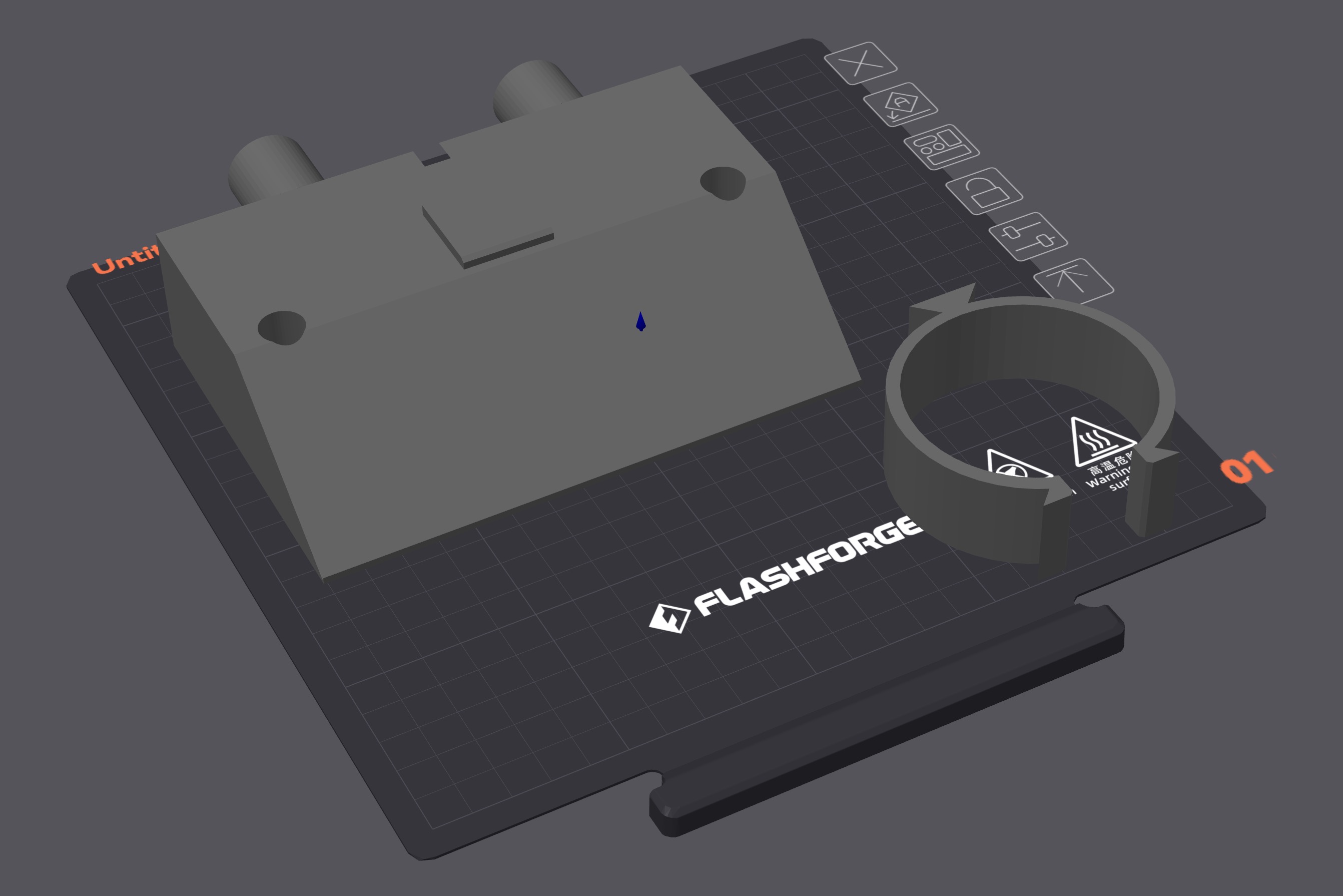 ZTECH Hand Vac Wall Mount