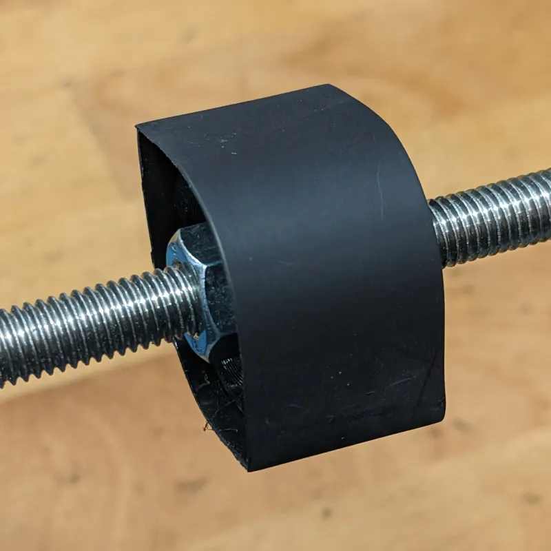 Pulley and M8 Threaded Clips for Filament Rollers by DET-Man | Download ...