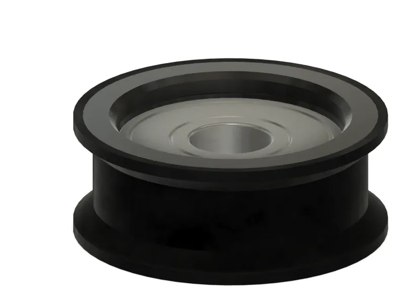 Pulley and M8 Threaded Clips for Filament Rollers por DET-Man ...