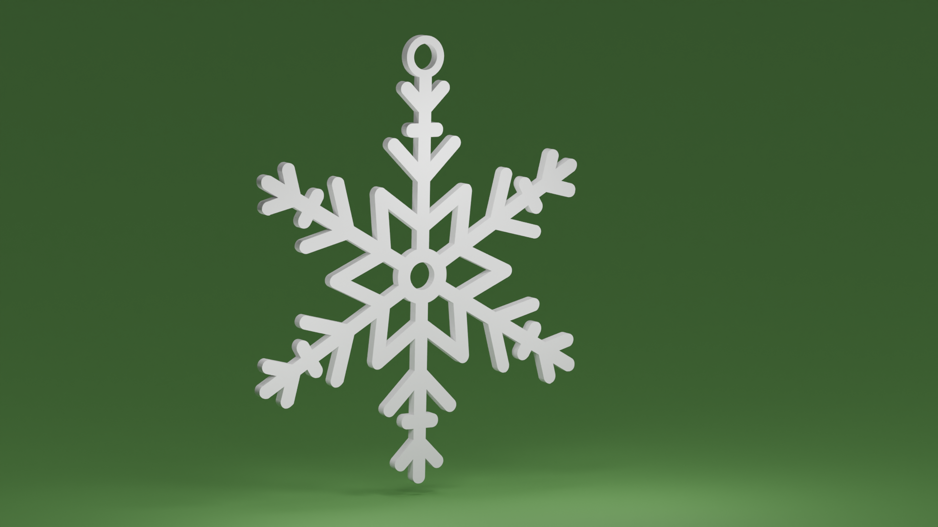 Snowflake 08 (Christmas tree ornament)