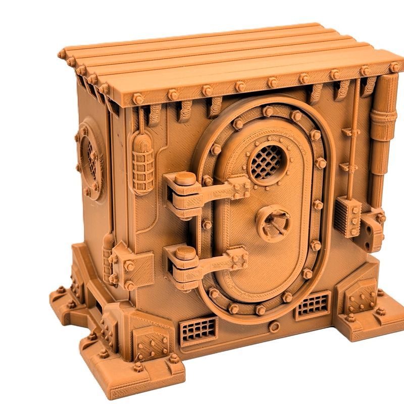 Steampunk Safe Box | Working Mechanical Lock by Nasik | Download STL ...