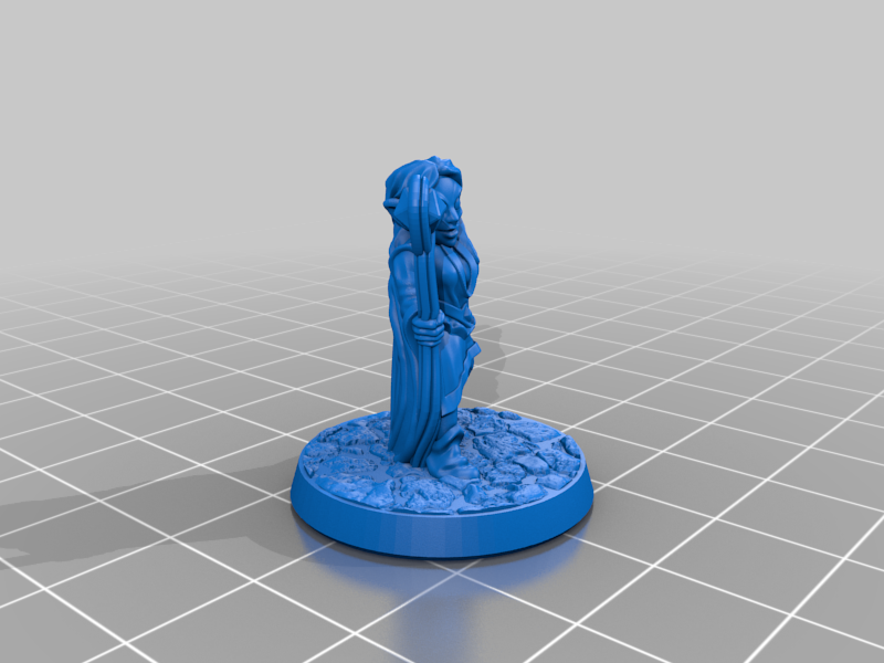 Fairy 28mm (Supportless, FDM-friendly) — 2