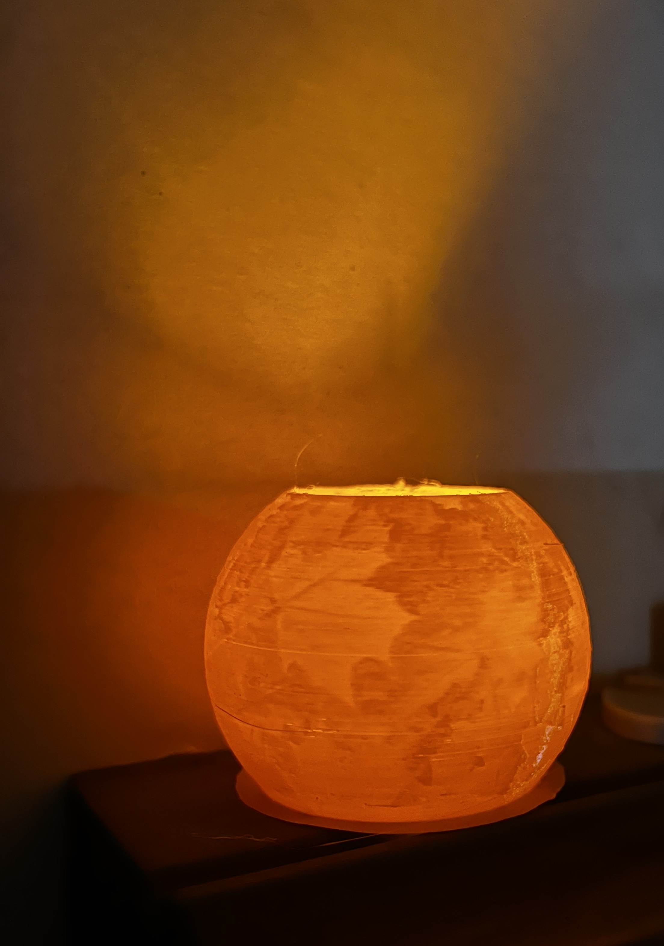 Thanksgiving autumn lithophane ornament