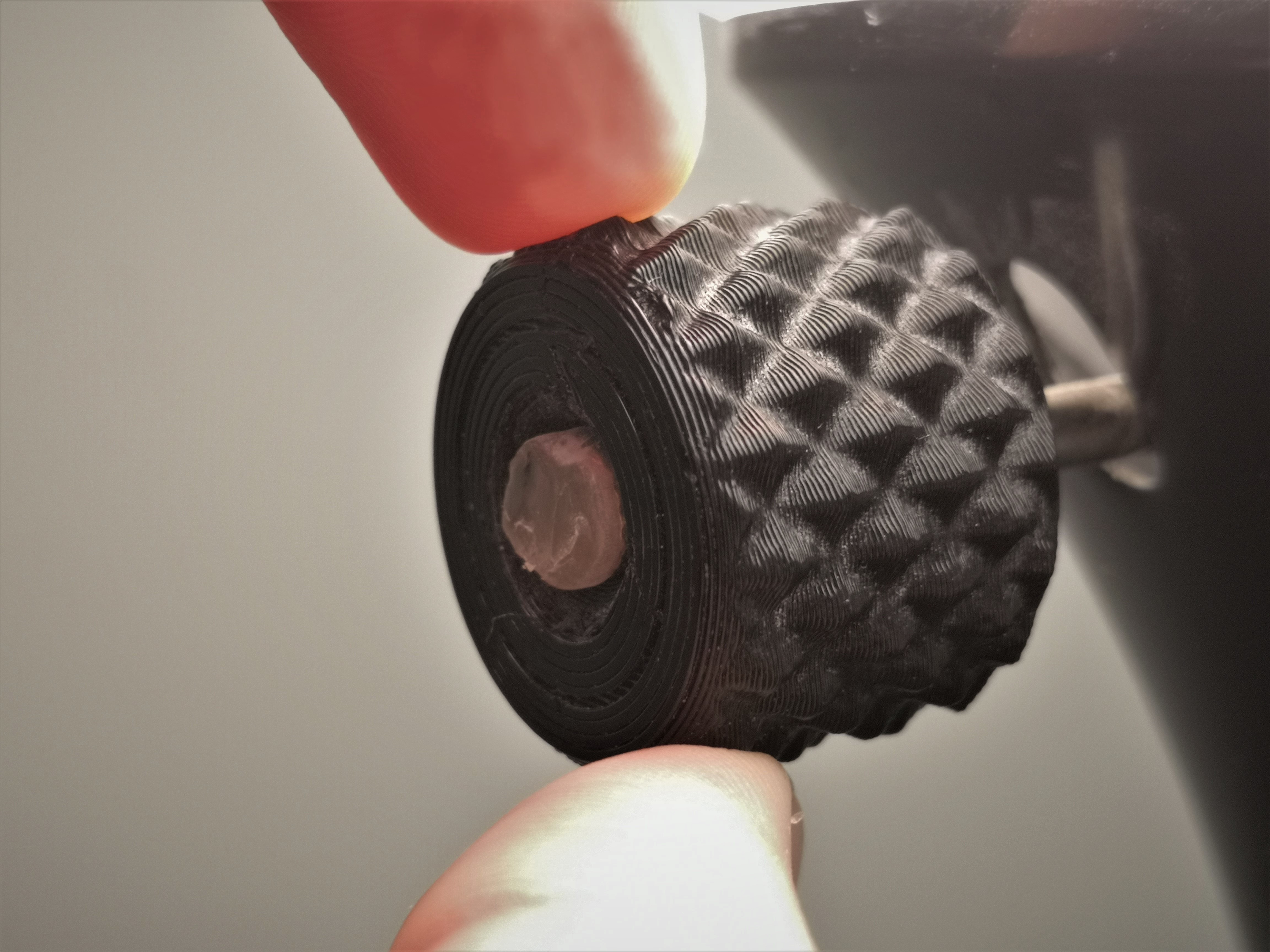 Knurled Lamp Knob