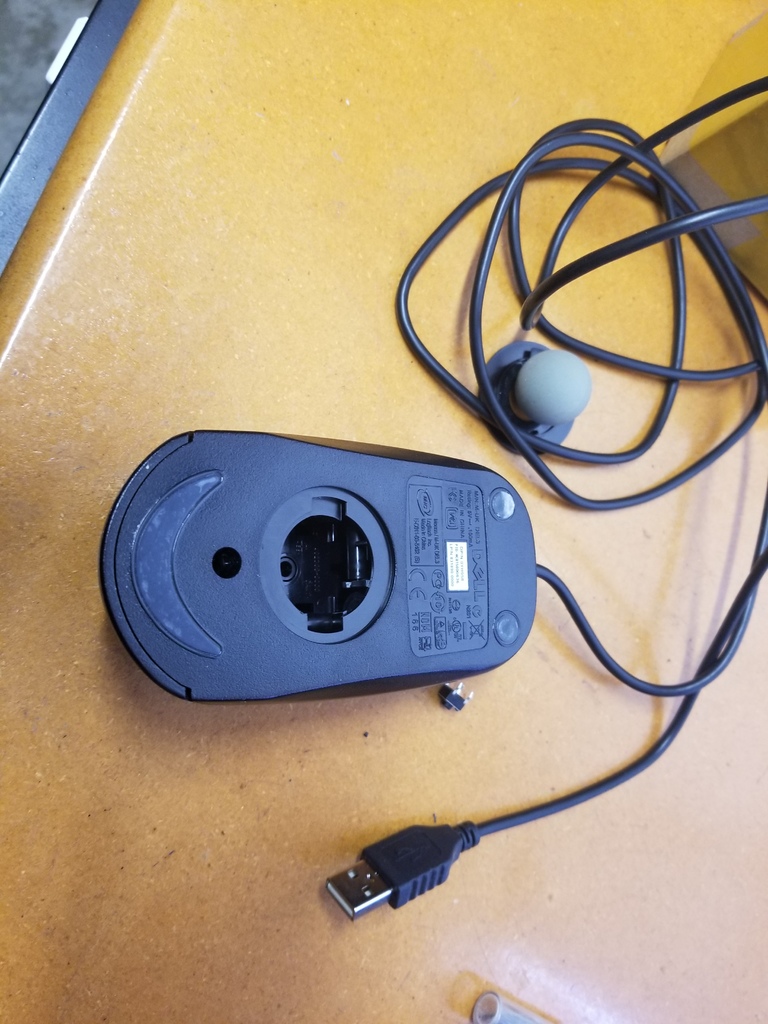 Miniatura 5 do modelo 3D Retro Arcade Spinner Controller