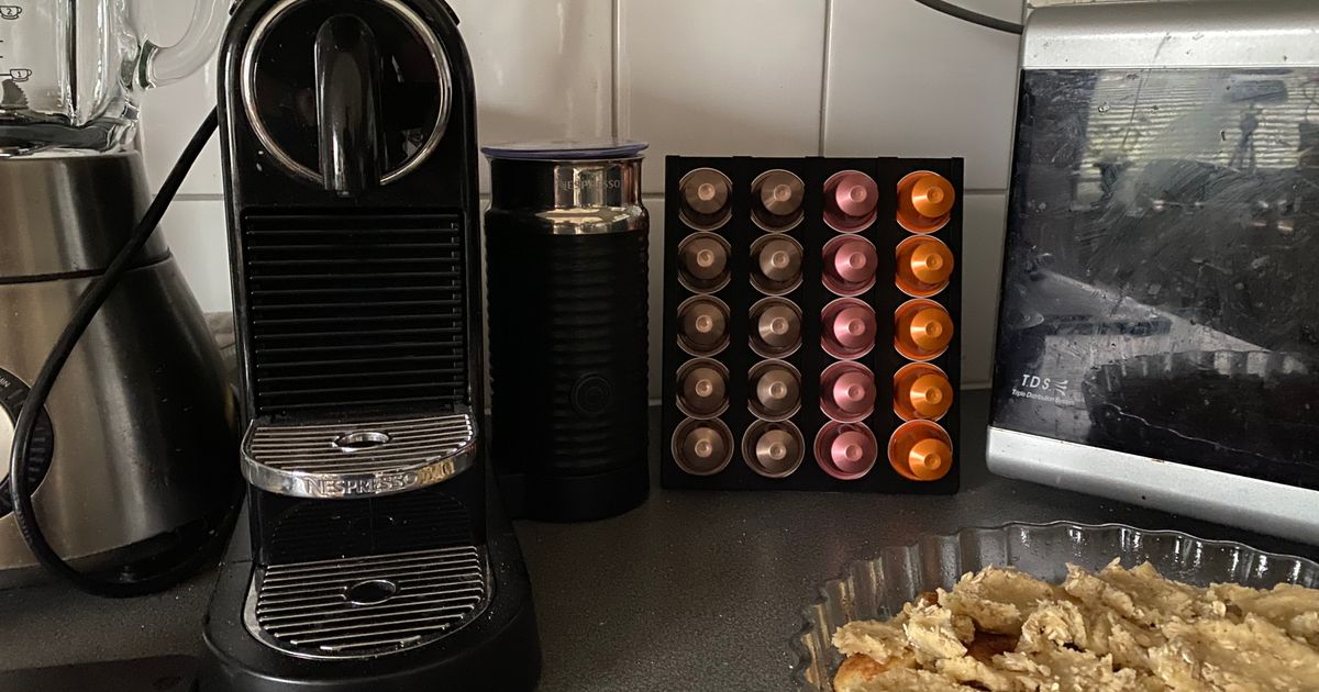 Nespresso capsule holder by Looxoor Download free STL model