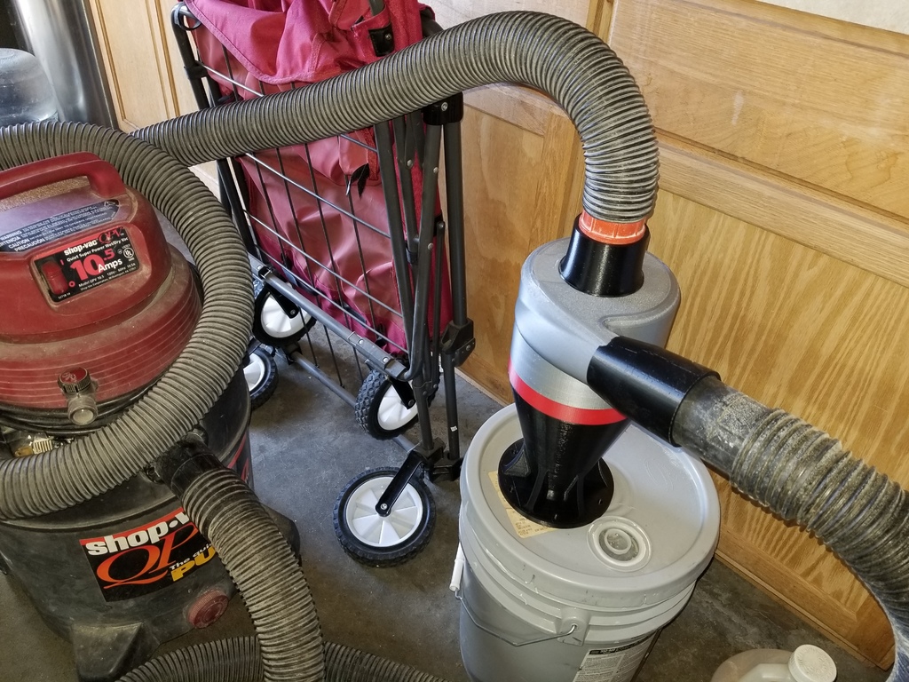 Cyclone Filter 2.5" Shopvac Hose Adapters