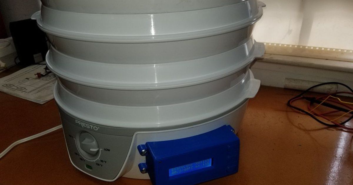 Presto Dehydrator Control Kit by truglodite Download free STL model